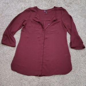 💜Maurices MED Blouse